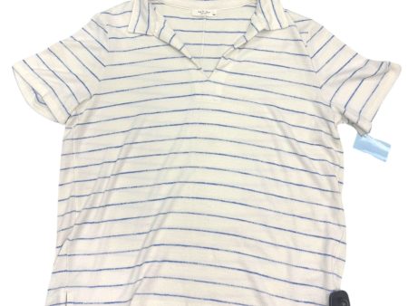 Top Short Sleeve By Rag And Bone In Striped Pattern, Size: M Fashion