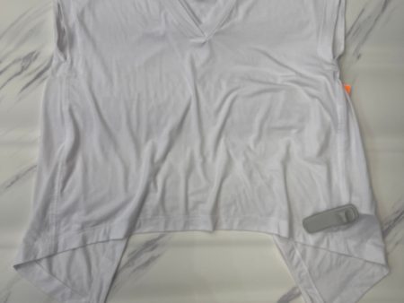 Athletic Top Short Sleeve By Athleta In White, Size: S Online now