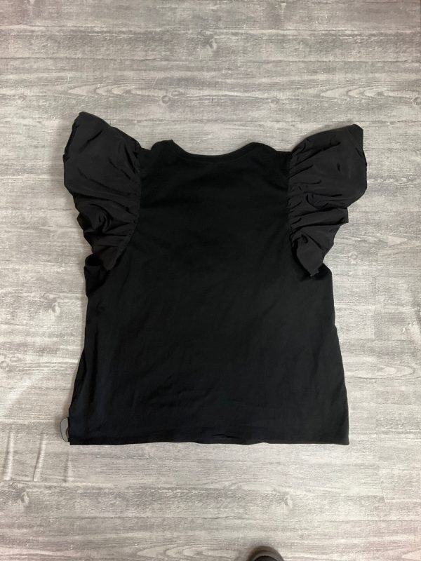 Top Short Sleeve By Express In Black, Size: Xl Online