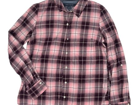 Top Ls By Tommy Hilfiger In Plaid Pattern, Size:S Cheap